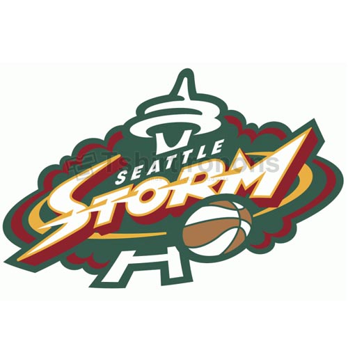 Seattle Storm T-shirts Iron On Transfers N5698